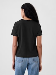 Gap Black Vintage Crew Neck Short Sleeve T-Shirt - Image 5 of 7