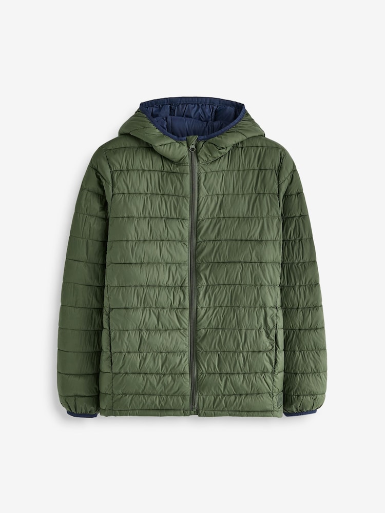 Gap Green Lightweight Puffer Jacket (4-12yrs) - Image 1 of 3