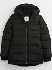 Gap Black Cold Control Max Puffer Coat - Image 1 of 1