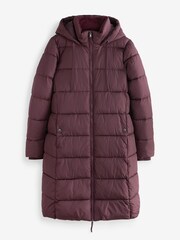 Gap Purple Long Puffer Coat - Image 5 of 5