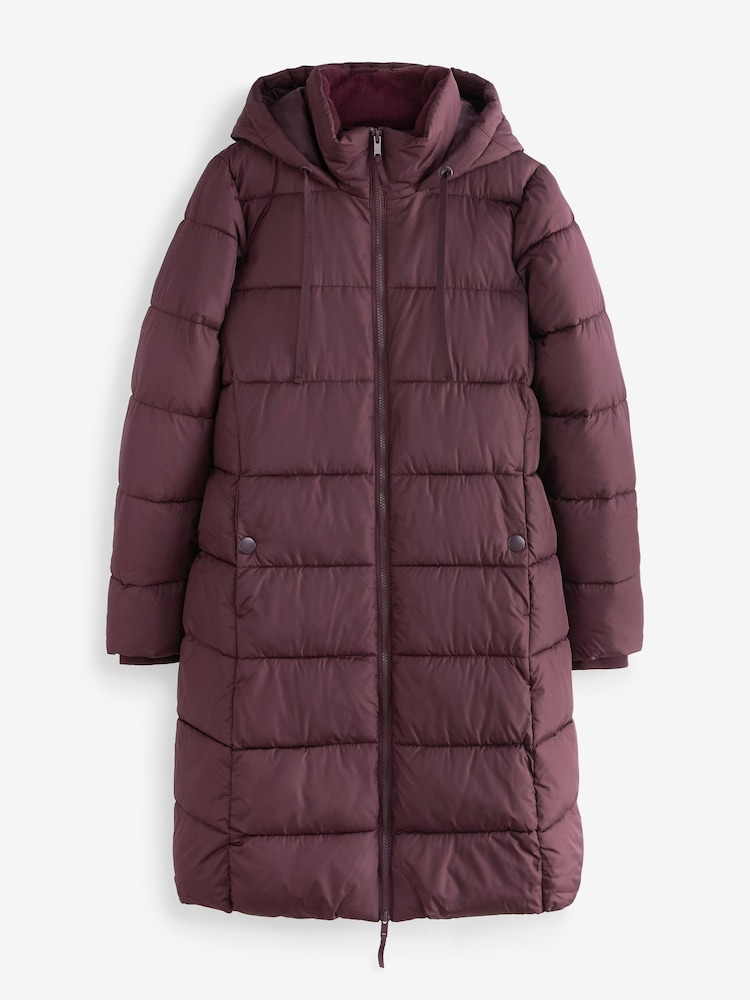 Gap Purple Long Puffer Coat - Image 5 of 5
