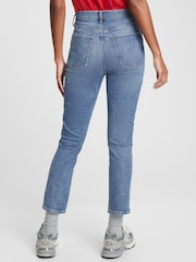 Gap Vintage Slim Jeans mit hoher Taille - Bild 2 von 8