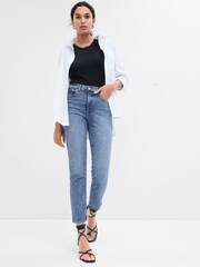 Gap Vintage Slim Jeans mit hoher Taille - Bild 3 von 8