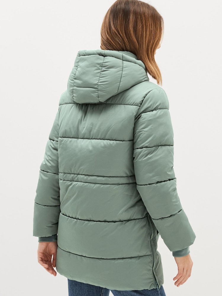 Gap Green Puffer Coat - Image 2 of 5
