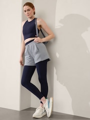 Athleta Blue 7/8 Length Elation Ultra High Waisted Leggings - Image 4 of 5