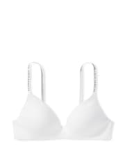 Victoria's Secret White Strap Non Wired Lightly Lined Bra - Image 3 of 3