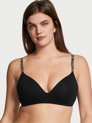 Victoria's Secret Black Strap Non Wired Lightly Lined Bra - Image 1 of 3