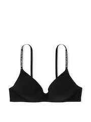 Victoria's Secret Black Strap Non Wired Lightly Lined Bra - Image 3 of 3