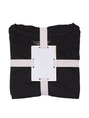 Victoria's Secret Black Cotton Short Pyjama Set - Image 4 of 4