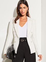 Lipsy Ivory White Blazer - Image 1 of 4