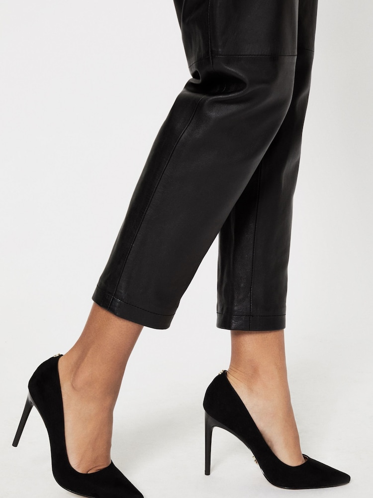 Lipsy Black Regular Fit Comfort High Heel Court Shoes - Image 3 of 3