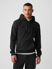 Gap Black Pullover Arch Logo Hoodie - Image 1 of 4