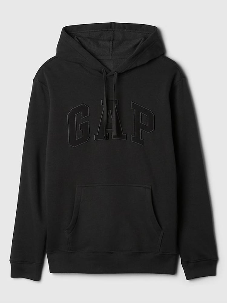 Gap Black Pullover Arch Logo Hoodie - Image 4 of 4