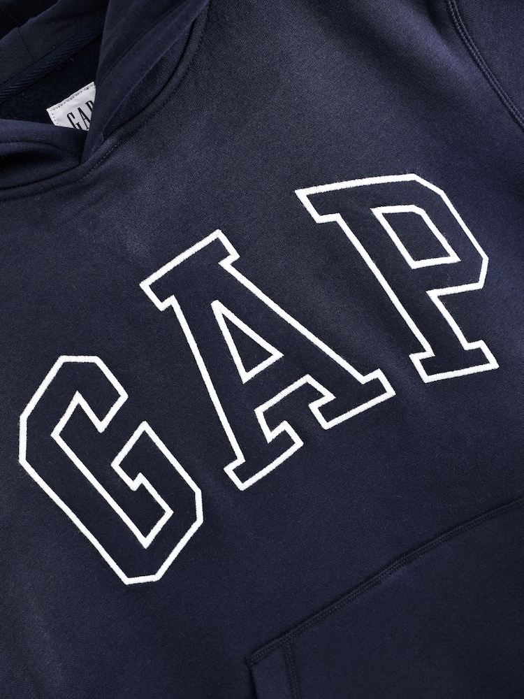 Gap Blue Logo Hoodie (4-13yrs) - Image 8 of 8