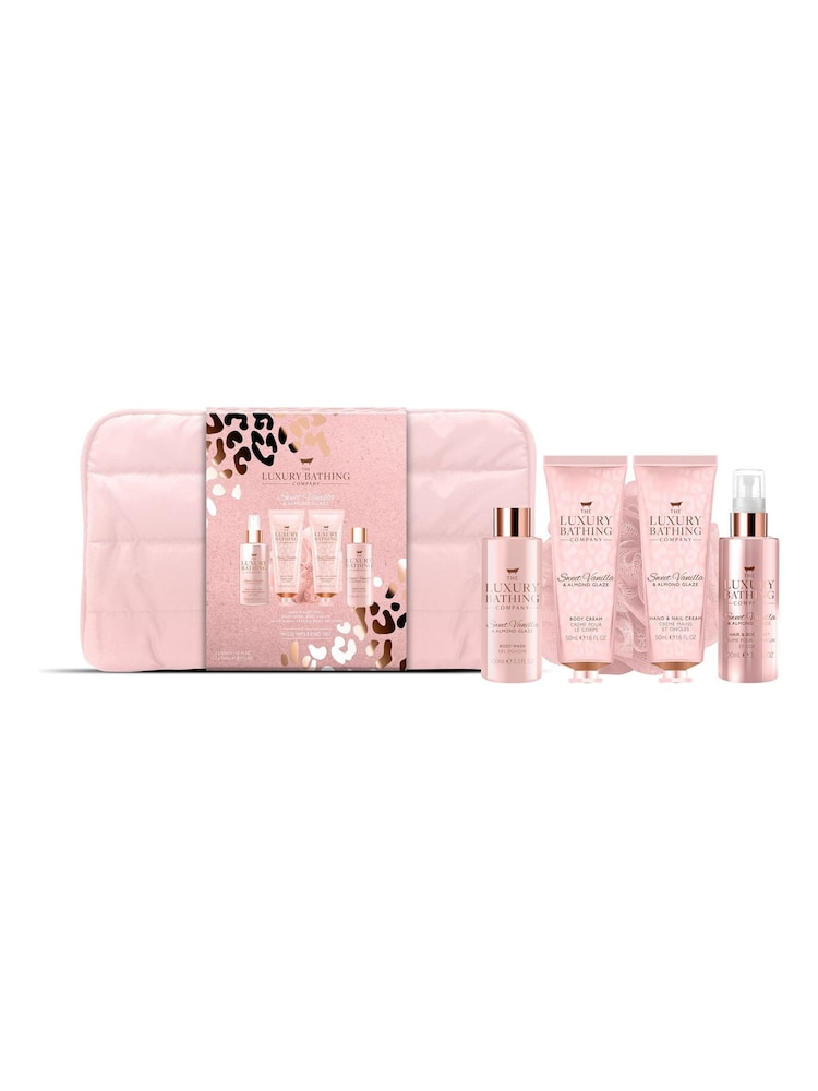 The Luxury Bathing Company Sweet Vanilla  Almond Glaze Wild Weekend Set - Image 1 of 1