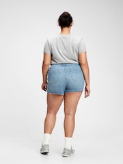 Gap Grey Crew Neck Vintage 100% Organic Cotton Short Sleeve T-Shirt - Image 4 of 5