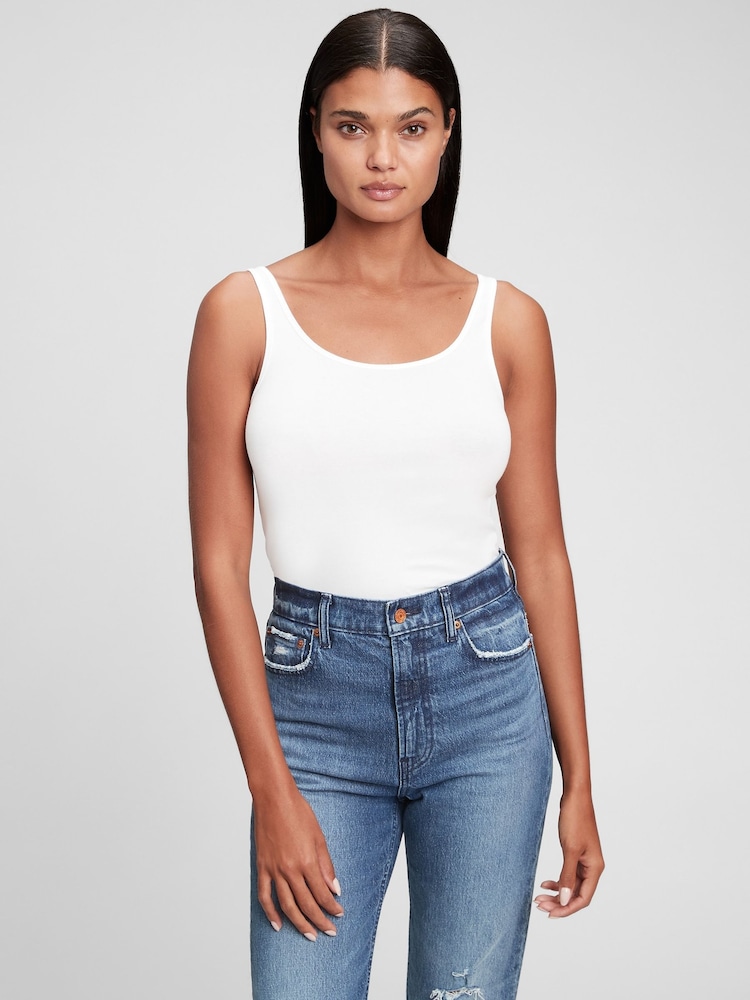 Gap White Favourite Vest Top - Image 2 of 3