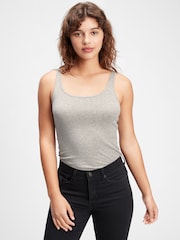 Gap Grey Favourite Vest Top - Image 1 of 1