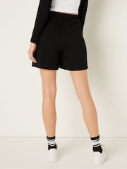 Victoria's Secret PINK Pure Black Fleece Lounge High Waist Short - Image 2 of 4