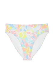 Victoria's Secret Camo Floral Blue High Waisted Bikini Bottom - Image 3 of 3