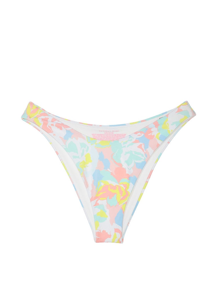 Victoria's Secret White Camo Floral High Leg MixandMatch Brazilian Bikini Bottom - Image 3 of 3 Victoria's Secret White Camo Floral High Leg MixandMatch Brazilian Bikini Bottom - Image 3 of 3