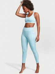 Victoria's Secret Victoria Blue Smooth Strappy Back Non Wired Minimum Impact Sports Bra - Image 3 of 4