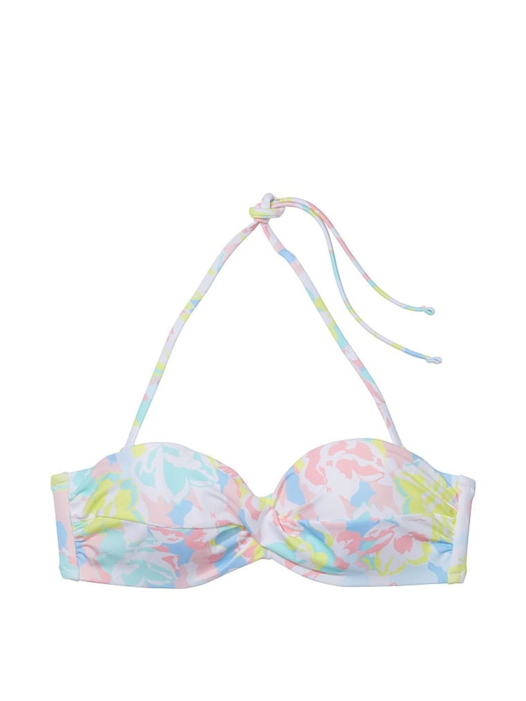 Victoria's Secret Camo Floral Strapless Swim Bikini Top - Image 1 of 2 Victoria's Secret Camo Floral Strapless Swim Bikini Top - Image 1 of 2