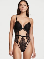 Victoria's Secret Black Push Up Bodysuit - Image 1 of 2