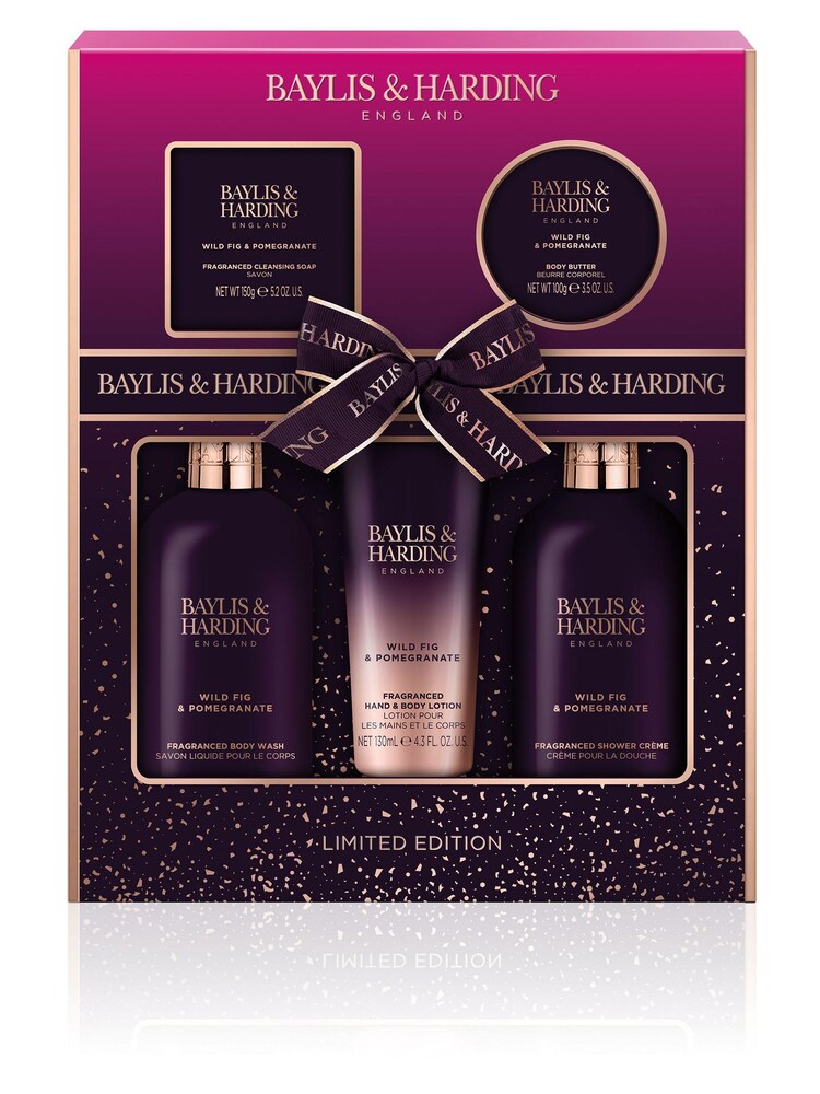 Baylis & Harding Wild Fig & Pomegranate 5 Piece Gift Set - Image 1 of 5