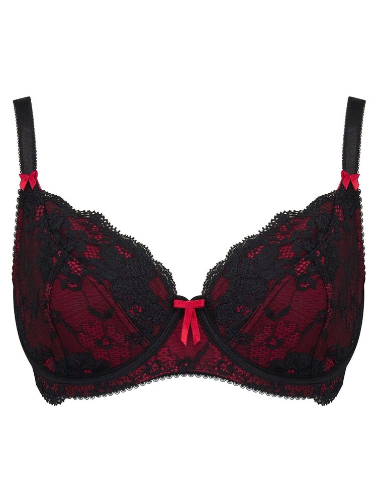 Noir - Soutien-gorge Pour Moi Lingerie Amour non rembourré avec armatures - Image 4 of 5