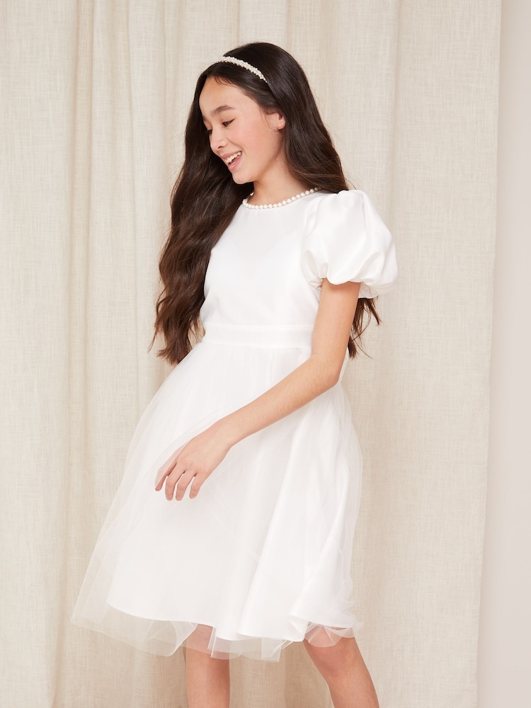 Lipsy Kleid für besondere Anlässe mit Puffärmeln (3 Jahre—12 J.) - Bild 2 von 4