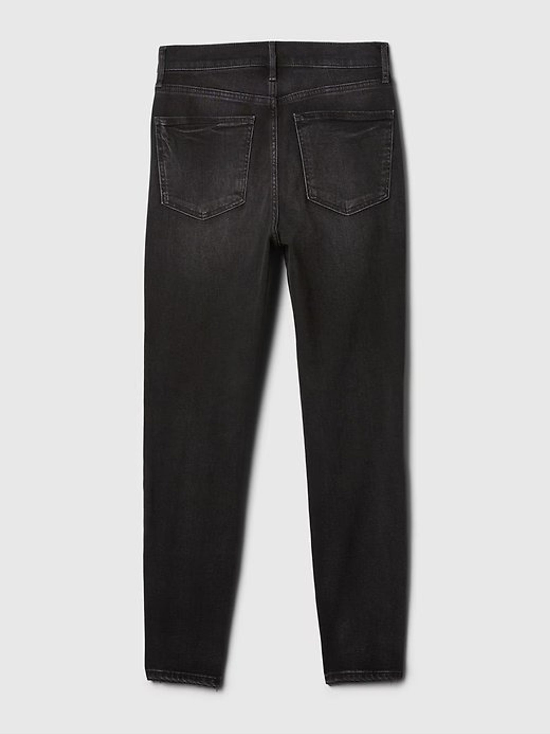 Buy Gap Black High Waisted Ankle Length Vintage Slim Jeans from Next Luxembourg