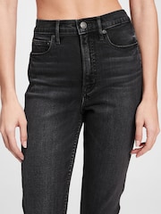 Gap Black High Waisted Ankle Length Vintage Slim Jeans - Image 4 of 7