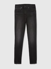 Gap Black High Waisted Ankle Length Vintage Slim Jeans - Image 6 of 7
