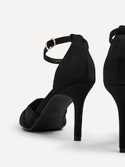 Linzi Black Black Serri Court Stiletto Heel With Mesh Front Detail - Image 5 of 5
