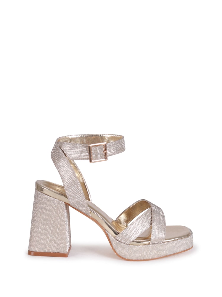 Linzi Giselle Sandalen mit überkreuzten Riemen und Plateausohle - Bild 2 von 4 Linzi Giselle Sandalen mit überkreuzten Riemen und Plateausohle - Bild 2 von 4