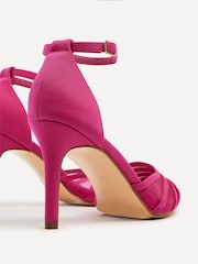 Roza fuksija - Stiletto peta z mrežastim sprednjim detajlom Linzi Serri Court - Slika 5 iz 5