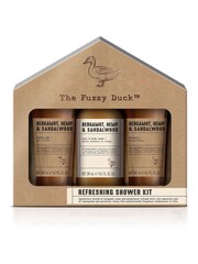 Baylis & Harding The Fuzzy Duck  Bergamot, Hemp & Sandalwood  Mens Luxury Trio Grooming Gift  Set - Image 1 of 4