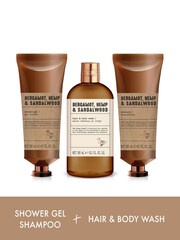 Baylis & Harding The Fuzzy Duck  Bergamot, Hemp & Sandalwood  Mens Luxury Trio Grooming Gift  Set - Image 2 of 4