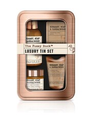 Baylis & Harding The Fuzzy Duck  Bergamot, Hemp  Sandalwood  Mens Luxury Grooming Tin Gift  Set - Image 1 of 4