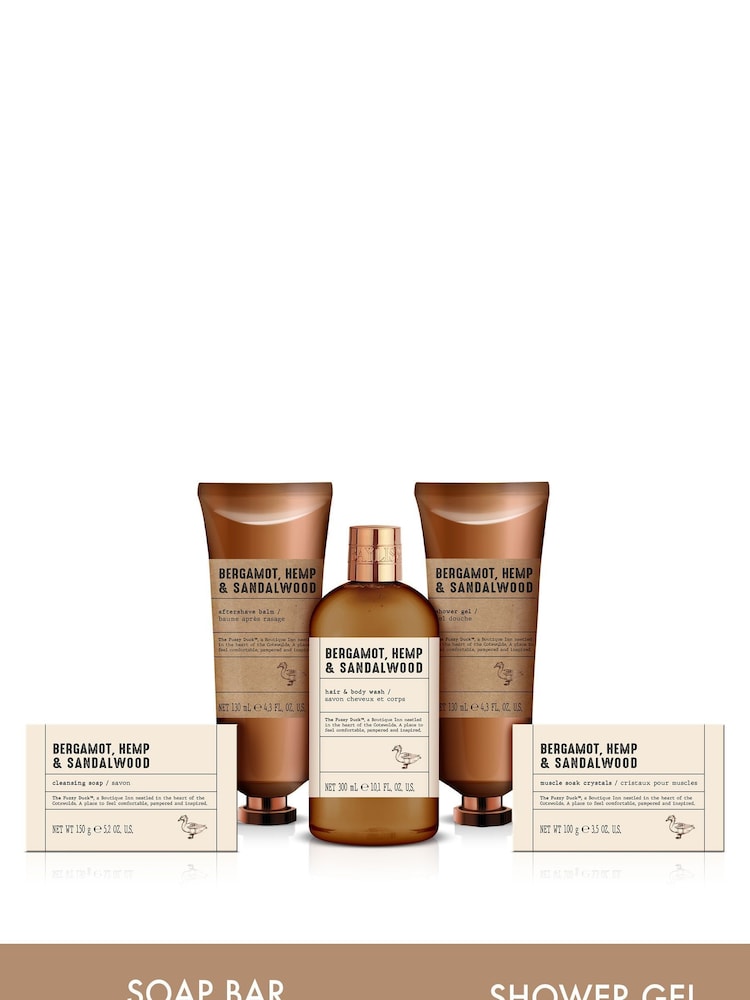 Baylis & Harding The Fuzzy Duck  Bergamot, Hemp  Sandalwood  Mens Luxury Grooming Gift Set - Image 2 of 4