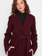 Long Tall Sally Red Wrap Coat - Image 4 of 4