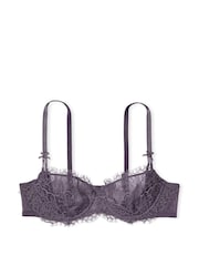Victoria's Secret Tornado Grey Unlined Balcony Lightly Lined Lace Demi Bra - Image 1 of 1
