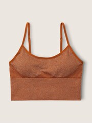 Victoria's Secret PINK Cinnamon Spice Brown Seamless Lightly Lined Bra - Image 4 of 4