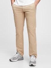 Gap Beige Straight Fit Modern Chinos - Image 1 of 1