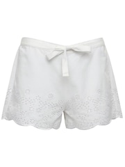 Cyberjammies White Saskia Pyjama Cami and Shorts - Image 4 of 4