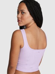 Victoria's Secret PINK Pastel Lilac Purple Cotton Corset Bralette - Image 2 of 4