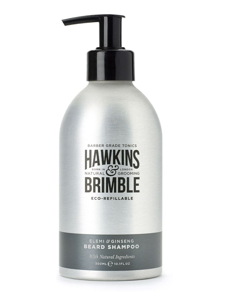 Hawkins & Brimble Beard Shampoo Eco Refillable 300ml - Image 1 of 4