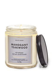 Bath & Body Works Mahogany Teakwood Mahogany Teakwood Mason Single Wick Candle 7 oz / 198 g - Image 1 of 1