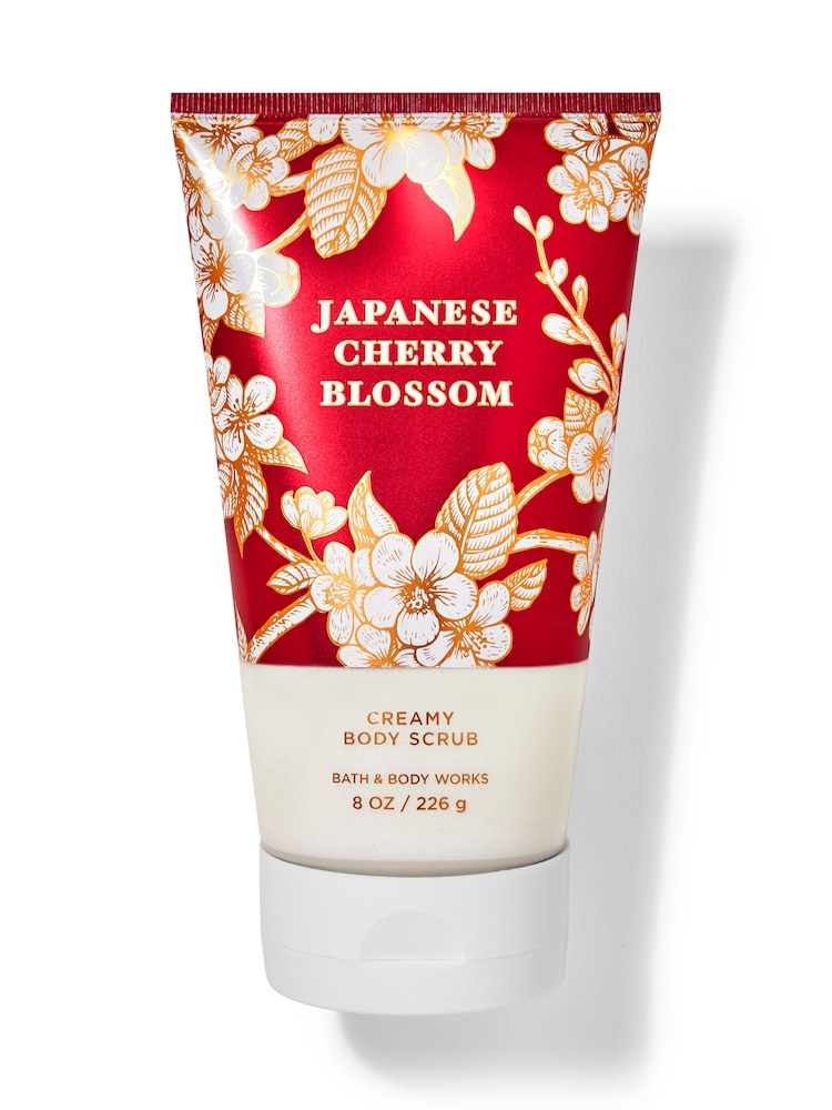 Bath & Body Works Japanese Cherry Blossom Creamy Body Scrub 8 oz / 226 g - Image 1 of 2